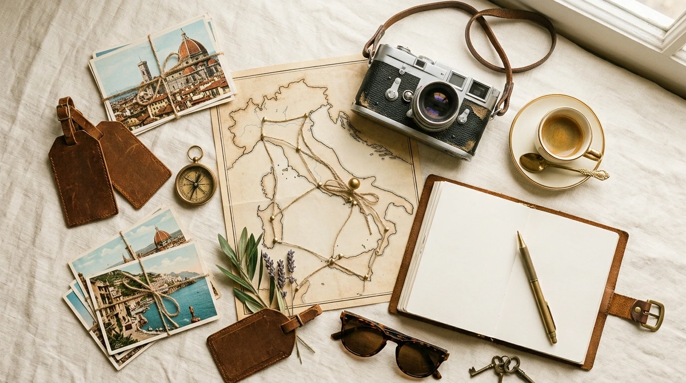 Itinerario di viaggio di nozze in Italia