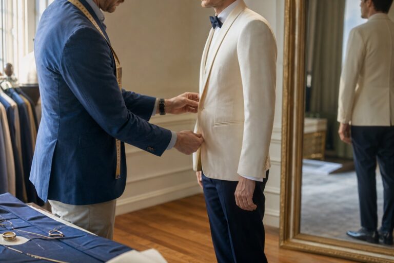 Abito da sposa su misura: tempi, prove e costi in atelier