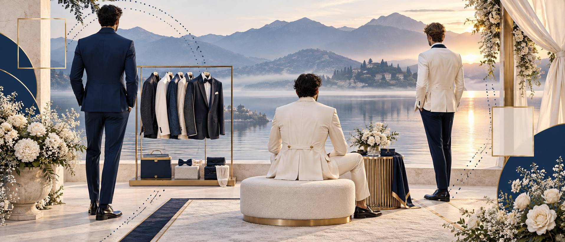 Illustration éditoriale du sujet : Carlo Pignatelli sposo 2021: prezzi e modelli della collezione